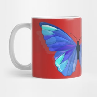 Blue Butterfly Mug